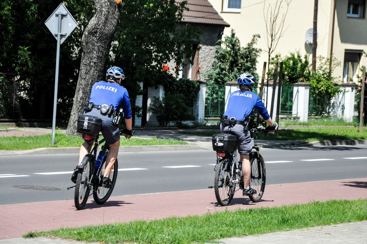 Współpraca w terenie Policji Landu Brandenburgia i policji z KWP w Gorzowie Wlkp.