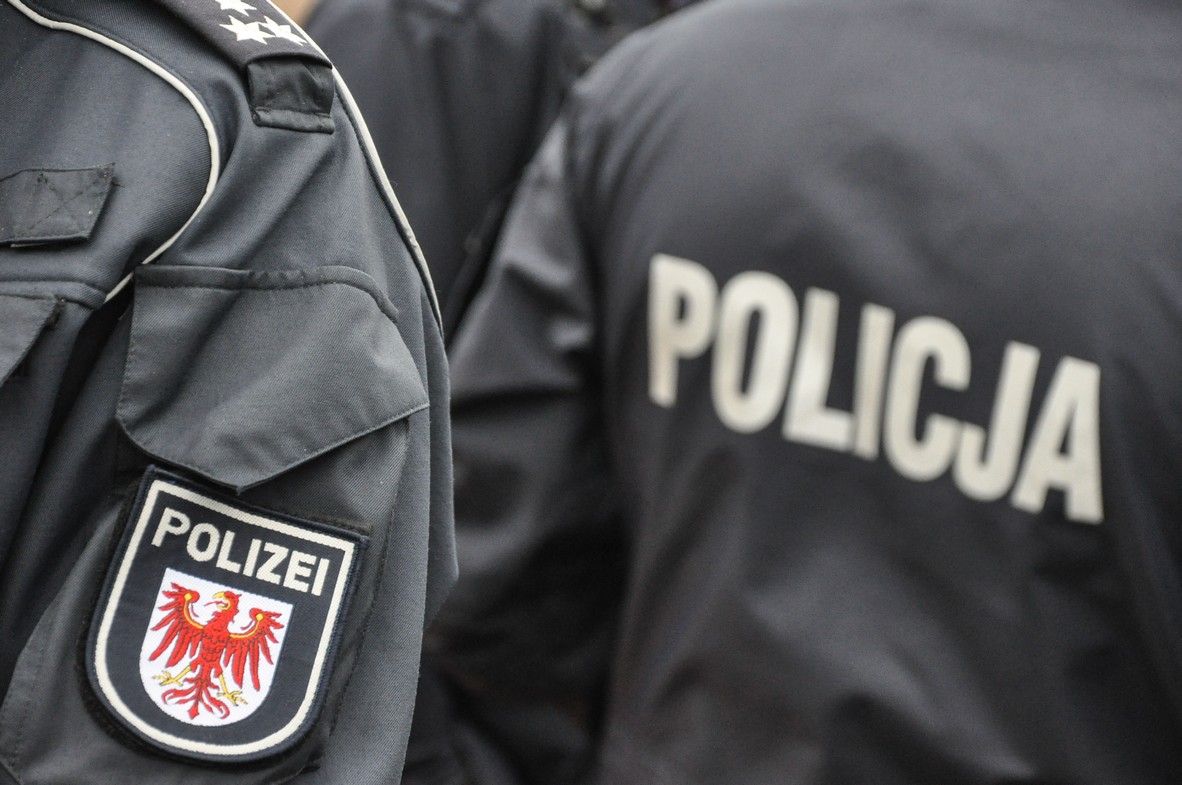 Współpraca w terenie Policji Landu Brandenburgia i policji z KWP w Gorzowie Wlkp.